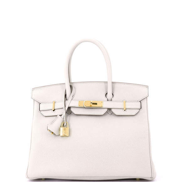 Hermes Birkin 30 Light Togo with Gold Hardware - Picture 1 of 8